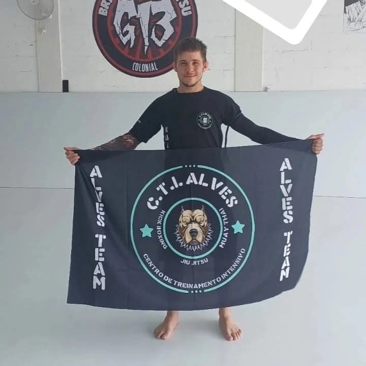 Aluno em treino na CTI Alves